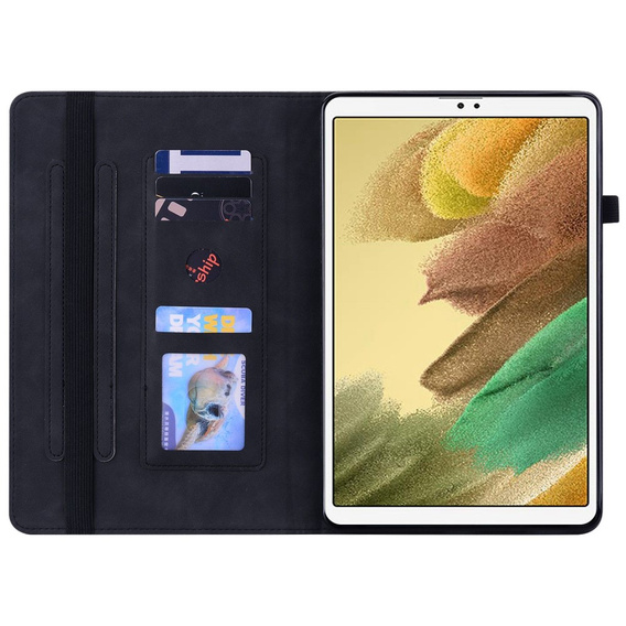 Чехол для Samsung Galaxy Tab A7 Lite, Wallet Pen Slot, чёрный