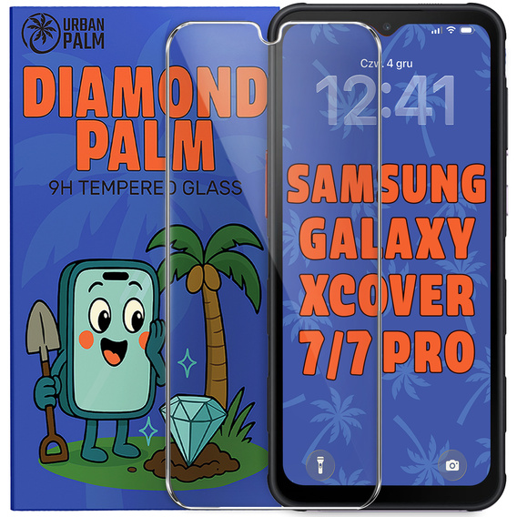 Захисне скло Diamond Palm для Samsung Galaxy Xcover 7 Pro / 7