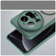 Чохол для Xiaomi 15 Ultra, для MagSafe, ERBORD Matt Case, зелений