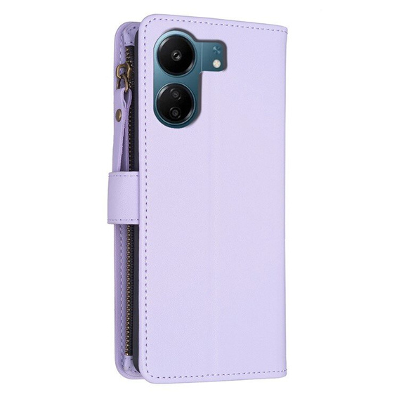 Чохол-книжка для Xiaomi Redmi 13C / Poco C65, Wallet Zipper Pocket, чорний