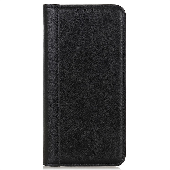 Флип-кейс для Google Pixel 9A, Split Leather, чёрный