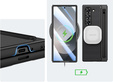 Стеклянный чехол с полной защитой 360° для Samsung Galaxy Z Fold7 5G