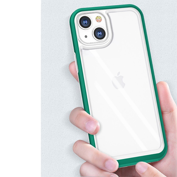 Чохол ERBORD Hybrid Frame для iPhone 13 mini, Зелений 