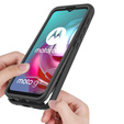 Чехол для Motorola Moto G10 / G20 / G30, Shockproof, с пленкой, синий