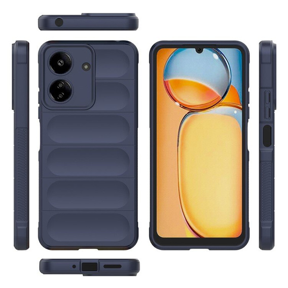 Чoхол до Xiaomi Redmi 13C / Poco C65, Gaming Shockproof, темно-синій