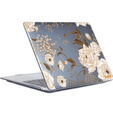 Чехол дял ноутбуку ENKAY HardShell до MacBook Air 13 A2337 M1 A2179 A1932, Gold flowers