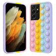 Чехол Push Bubble Pop It для Samsung Galaxy S21 Ultra