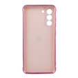 Чoхол до Samsung Galaxy S21 FE, Electro heart, рожевий rose gold