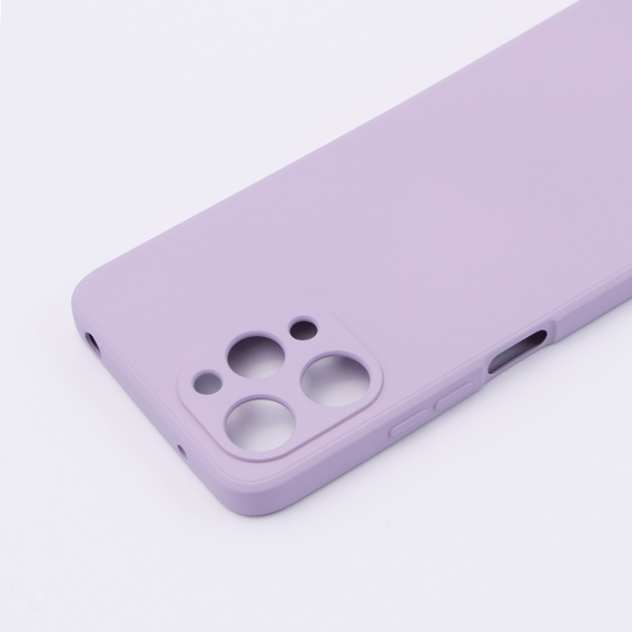 Чехол до Xiaomi Redmi 12, Silicone Lite, фиолетовый