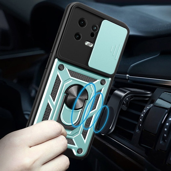 Чохол NOX Camera Slide Xiaomi 13, CamShield Slide, зелений