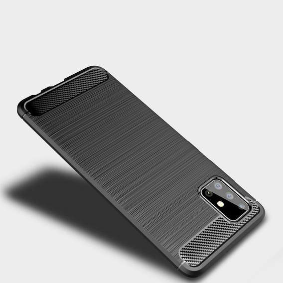 Чoхол до Samsung Galaxy M51, Carbon, чорний