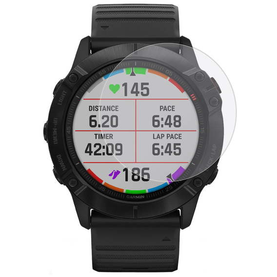 3x ERBORD Гідрогелева фольга для Garmin Fenix 6X/6X Pro