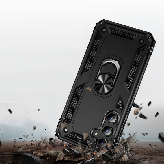 Броньований Чoхол до Samsung Galaxy A55 5G, Nox Case Ring, чорний