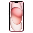 Чехол до iPhone 15, Silicone Lite, красный