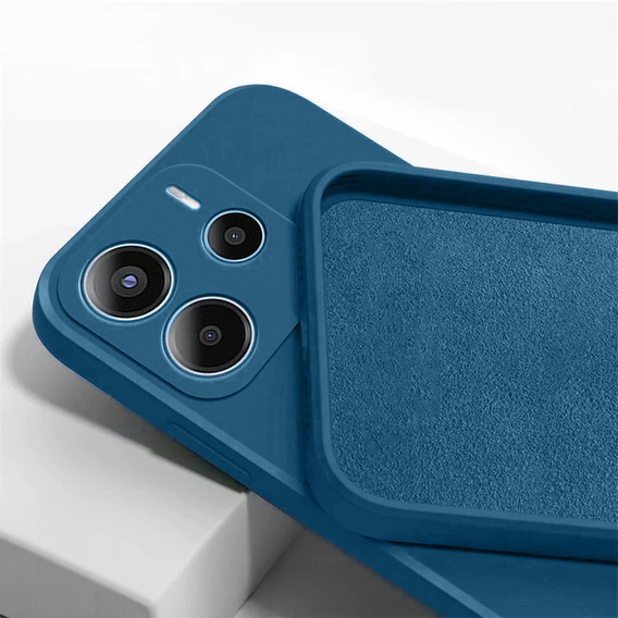 Чехол до Xiaomi Redmi Note 14 4G, Silicone Lite, синий