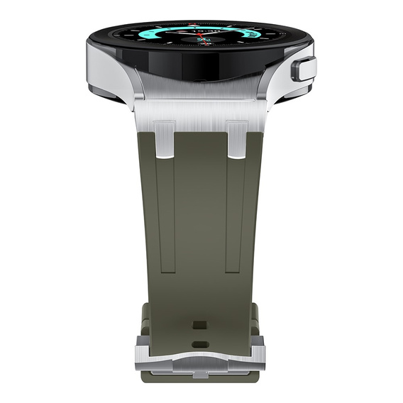 Силиконовый ремешок для Samsung Galaxy Watch 4/5/6 40/42/43/44/45/46/47 мм