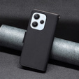 Откидной чехол для Xiaomi Redmi 12 4G, Wallet Litchi Magnet, чёрный
