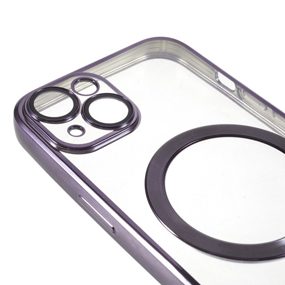 Чехол до iPhone 13, MagSafe Hybrid, фиолетовый