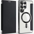 Чохол-книжка для Samsung Galaxy S25 Ultra, RFID Wallet MagSafe CamShield, чорний