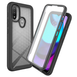 Чoхол Shockproof до Motorola Moto E20, із захисним екраном, м'яти