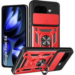 Чехол NOX Camera Slide Google Pixel 9A, CamShield Slide, красный