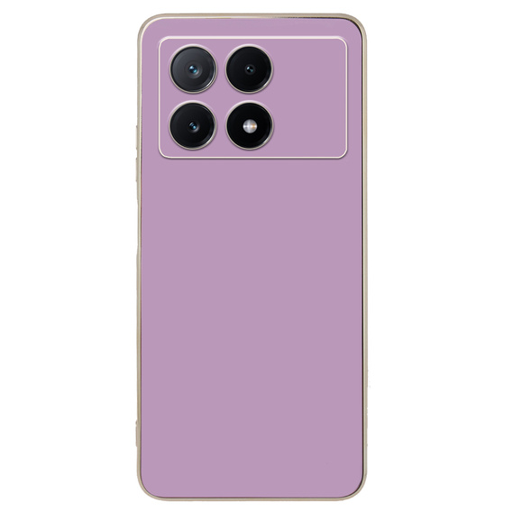 Чохол для Xiaomi Poco X6 Pro 5G, Glamour CamShield, фіолетовий