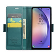 CASE фліп-чохол для Samsung Galaxy A54 5G, Litchi Wallet, зелений