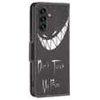 Чохол-книжка для Samsung Galaxy A05s, Wallet, Don't Touch My Phone, чорний