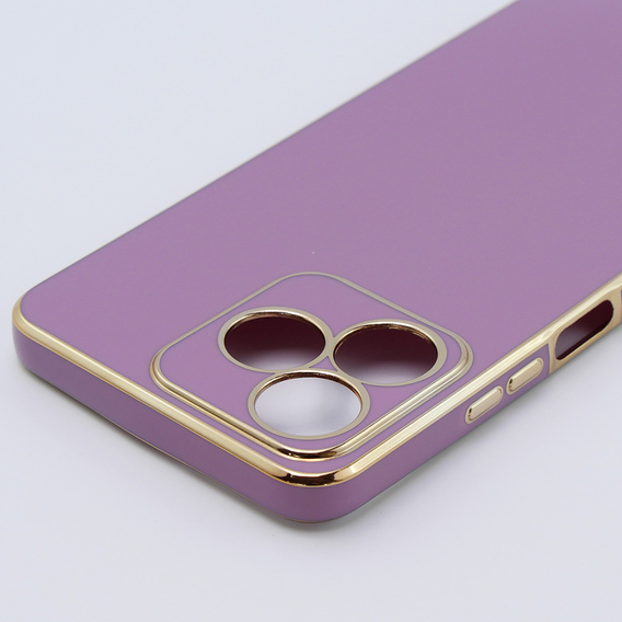 Чохол для Realme C51, Glamour CamShield, фіолетовий