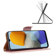 Чохол-книжка для Samsung Galaxy M33 5G, Wallet Litchi Magnet, рожевий rose gold
