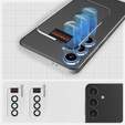 2x загартоване скло ERBORD OPTIK Pro для камери Samsung Galaxy S24, чорний