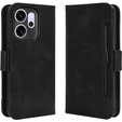 Откидной чехол для Oppo Reno 13, Card Slot, чёрный