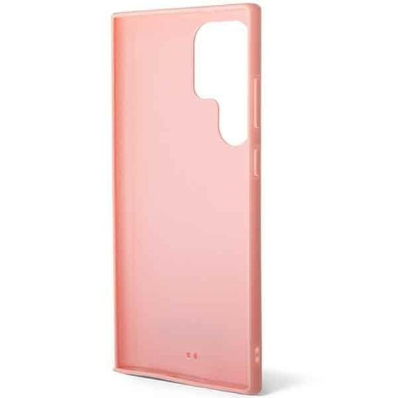 Чехол Karl Lagerfeld до Samsung Galaxy S23 Ultra, Saffiano Mono Metal, розовый