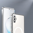 Защитный чехол для камеры Samsung Galaxy Note 10+ Plus, CamShield MagSafe, прозрачный / серебряный