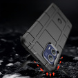 Чехол до Motorola Moto G73 5G, Rugged Shield, чёрный