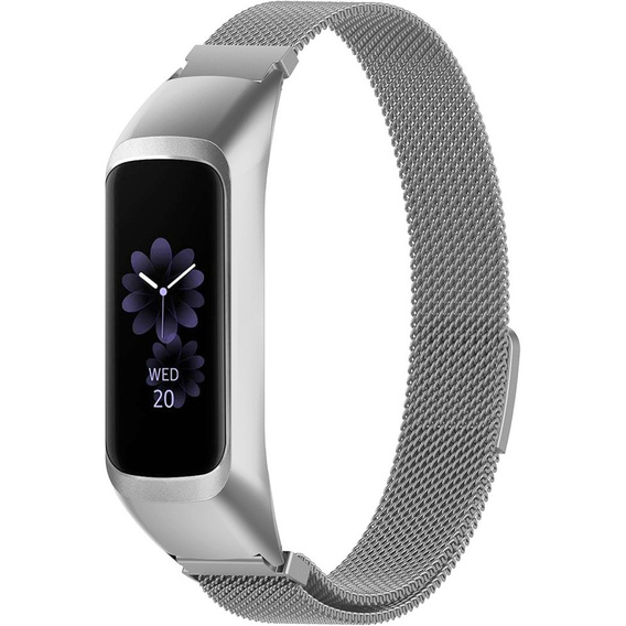 Браслет  MilaneseBand для Samsung Galaxy Fit 2 - Silver