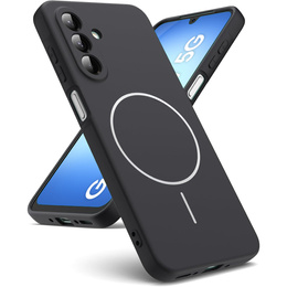 Силиконовый чехол для Samsung Galaxy A17 5G, для MagSafe, черный