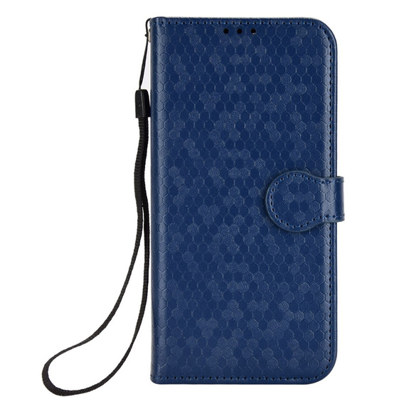 Флип-кейс для Motorola Moto G86 5G, Wallet Rhombus, синий