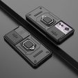 Чохол для Oppo Reno 11F 5G, KickStand Camera Lens, чорний