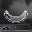 Чохол для iPhone 16 Pro Max, ERBORD Slim, прозорий + скло 9H