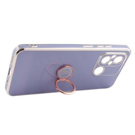Чехол до Xiaomi Redmi 12C, Electro Ring, синий