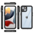 Водонепроницаемый чехол IP68 для iPhone 15, Redpepper, чёрный