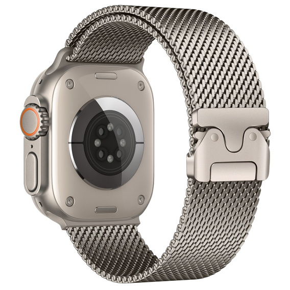 Браслет Milanese для Apple Watch  1/2/3/4/5/6/7/SE (42/44MM) - Black