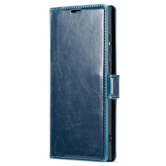 Чохол-книжка для Samsung Galaxy S23 Ultra, ERBORD Waxy Wallet, м'яти