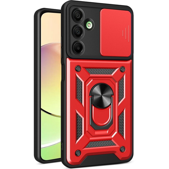 Чехол NOX Camera Slide Samsung Galaxy A16, CamShield Slide, красный