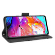 Откидной чехол для Samsung Galaxy A20s, Card Slot, чёрный