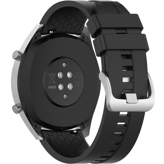 Силіконовий  ремінець для годинника Huawei Watch GT / Watch GT2, Black