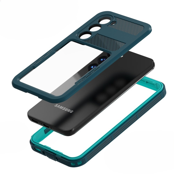 Водонепроникний чохол IP68 для Samsung Galaxy S23 Plus, зелений