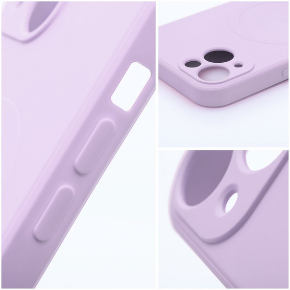 ERBORD Силіконовий чохол для iPhone 15 Plus, рожевий