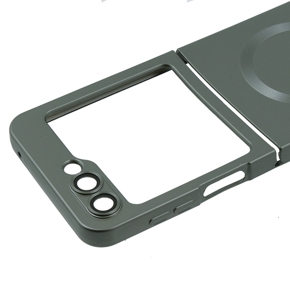 Чехол для ПК Samsung Galaxy Z Flip5 5G, для MagSafe, зеленый